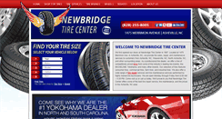 Desktop Screenshot of newbridgetirecenter.com