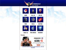 Tablet Screenshot of newbridgetirecenter.com